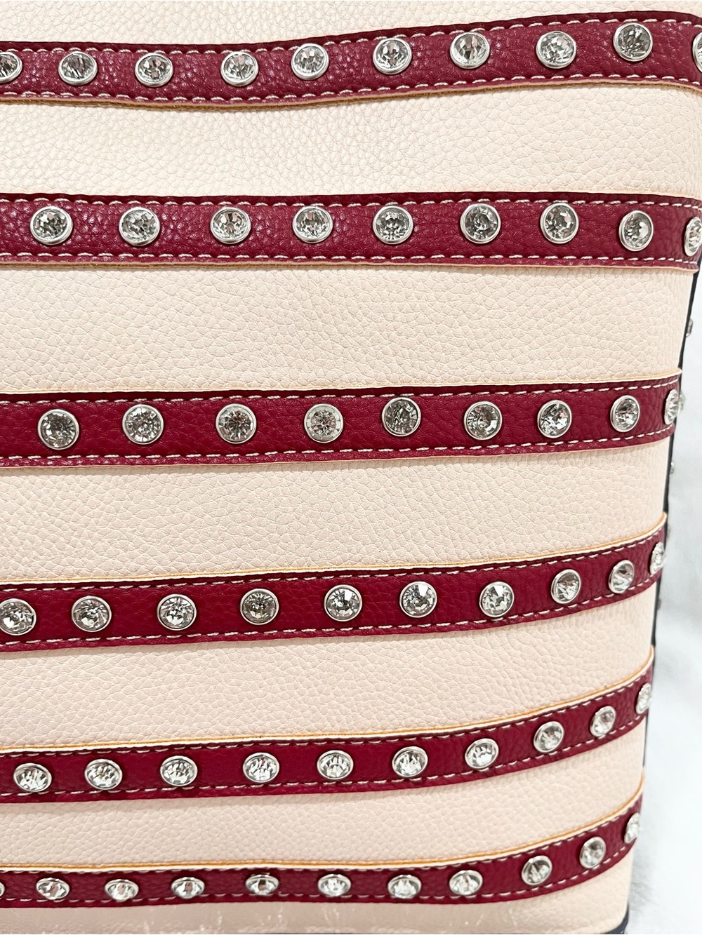 American Flag Rhinestone Conceal Carry Large Crossbody/Handbag NEW - Picture 11 of 14